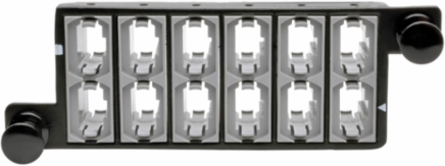 40 GB Pass-Through Fiber Cassette, 12-Fiber MTP/MPO Connections