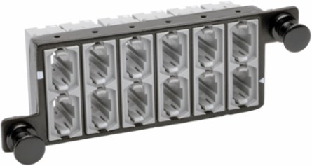40 GB Pass-Through Fiber Cassette, 12-Fiber MTP/MPO Connections