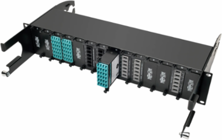 100Gb/120Gb to 10Gb Breakout Cassette - 24-Fiber OM4 MTP/MPO to 12 LC