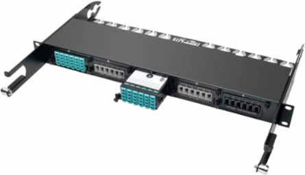 100Gb/120Gb to 10Gb Breakout Cassette - 24-Fiber OM4 MTP/MPO to 12 LC