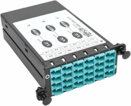 40/100Gb Breakout Cassette, 12 Ports, OM4 MTP/MPO to LC Duplex