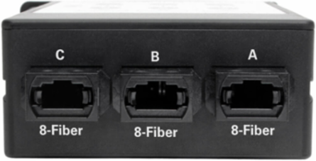 40/100Gb Singlemode Fiber Breakout Cassette, 12 Ports, MTP/MPO to LC Duplex 8.3/125