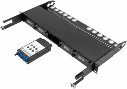 40/100Gb Singlemode Fiber Breakout Cassette, 12 Ports, MTP/MPO to LC Duplex 8.3/125