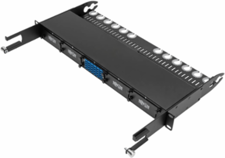 40/100Gb Singlemode Fiber Breakout Cassette, 12 Ports, MTP/MPO to LC Duplex 8.3/125