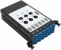 40/100Gb Singlemode Fiber Breakout Cassette, 12 Ports, MTP/MPO to LC Duplex 8.3/125