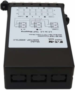 Fiber TAP Cassette - Multimode, 4x Duplex LC, 70/30 Split