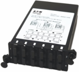 Fiber TAP Cassette - Multimode, 8-Fiber MPO to MPO, 4 Monitoring Ports, 70/30 Split