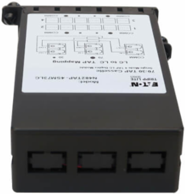 Fiber TAP Cassette - Singlemode, 4x Duplex LC, 70/30 Split