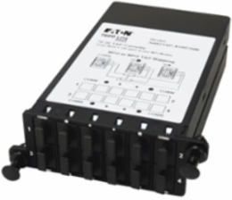 Fiber TAP Cassette - Singlemode, 8-Fiber MPO to MPO, 4 Monitoring Ports, 70/30 Split