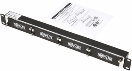 High-Density Mini Enclosure Panel, 1U, 4-Cassette Capacity