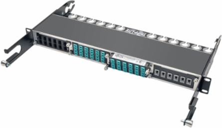 10GbE Pass-Through Cassette with 12 Ports LC Duplex, Compatible with Multimode Fiber
