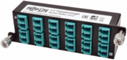 10GbE Pass-Through Cassette with 12 Ports LC Duplex, Compatible with Multimode Fiber