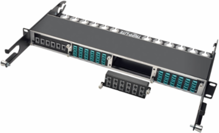 40Gb Pass-Through Cassette - 12-Fiber MTP/MPO (Female), Operating Temp -4 to 122 F