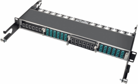 40Gb Pass-Through Cassette - 12-Fiber MTP/MPO (Female), Operating Temp -4 to 122 F