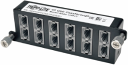 40Gb Pass-Through Cassette - 12-Fiber MTP/MPO (Female), Operating Temp -4 to 122 F