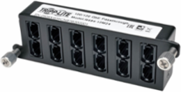 100/120Gb Pass-Through Cassette, 12 Ports, 24-Strand MTP/MPO (Female)