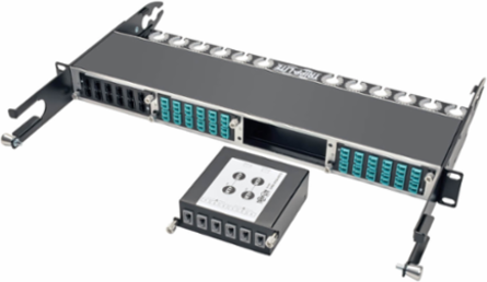 100/120Gb to 40Gb Breakout Cassette, (x2) 24-Fiber to (x6) 12-Fiber MTP/MPO