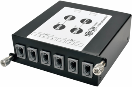 100/120Gb to 40Gb Breakout Cassette, (x2) 24-Fiber to (x6) 12-Fiber MTP/MPO