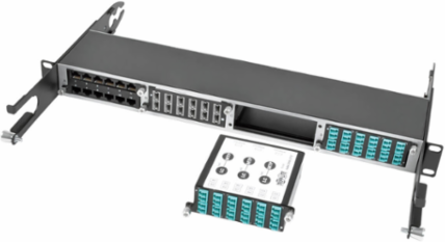 40/100Gb Breakout Cassette, 12 Port, 8-Fiber MTP to LC Duplex