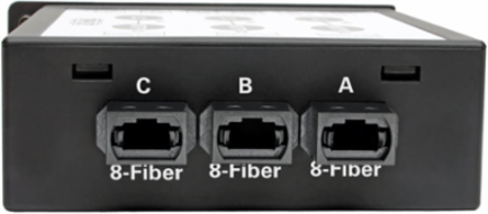 40/100Gb Singlemode Fiber Breakout Cassette, 12 Ports, 8-Fiber MTP/MPO to LC Duplex 8.3/125
