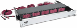 1U Fiber Breakout Patch Panel, 15 MTP to 60 LC Duplex OM4, Multimode