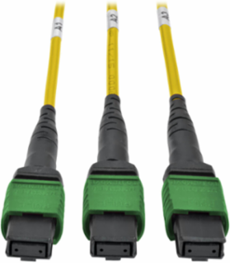 40/100Gb Fiber Breakout Patch Panel, 1U, 15 MTP to 60 LC Duplex Ports