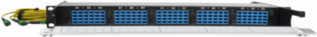 40/100Gb Fiber Breakout Patch Panel, 1U, 15 MTP to 60 LC Duplex Ports