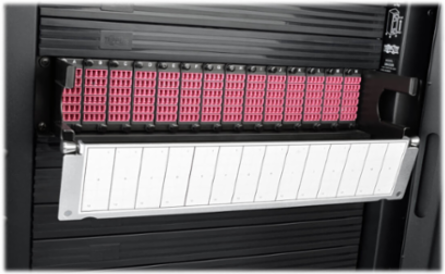 40/100Gb Fiber Breakout Patch Panel, 42 MTP to 168 LC, OM4 Multimode