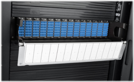 40/100Gb Fiber Breakout Patch Panel, 2U, 42 MTP to 168 LC Duplex Ports