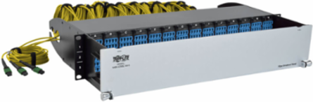 40/100Gb Fiber Breakout Patch Panel, 2U, 42 MTP to 168 LC Duplex Ports