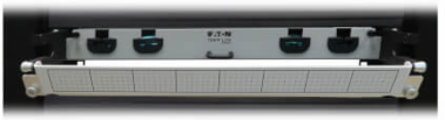 Preloaded Fiber Panel, 1U - 2x (12x LC/LC Duplex M/M) 24F Trunk Cables, OM4 Multimode, 20 m (65.6 ft.)