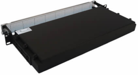 Preloaded Fiber Panel, 1U - 2x (24F MTP/MPO-PC to 12x LC Duplex F/M) 24F Trunk Cables, OM4 Multimode, 20 m (65.6 ft.)