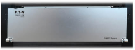 Preloaded Fiber Patch Panel, 3U - 48x (12F MTP/MPO-PC to 4x LC Duplex F/F) 8F Trunk Cables, OM4 Multimode, 5 m (16.4 ft.)