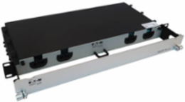 Preloaded Fiber Panel, 1U - 4x (3x8F MTP/MPO-PC F/F) 24F Trunk Cables, OM4 Multimode, 10 m (32.8 ft.)