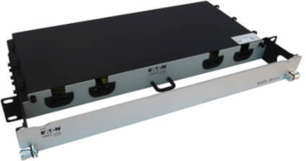Preloaded Fiber Panel, 1U - 2x (24F MTP/MPO-APC to 12x LC Duplex F/M) 24F Trunk Cables, OS2 Singlemode, 20 m (65.6 ft.)