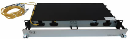 Preloaded Fiber Panel, 1U, 6x LC Duplex Trunk Cables, 8F OS2 Singlemode, 10 m