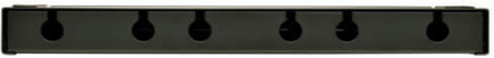 36-Port Fiber Patch Panel Enclosure, 1U Rack-Mount, LC/LC, Black