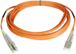 10 Meter Duplex Multimode 50/125 Fiber Patch Cable LC/LC