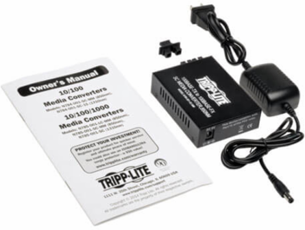 10/100 SC Multimode Media Converter, 550M, 1 Inch x 4.70 Inch x 2.75 Inch
