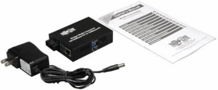Multimode Media Converter, 10/100BaseT to 100BaseFX-SC, 2Km, SC Duplex