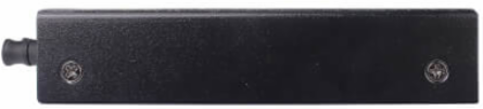 Hardened Copper to Fiber Media Converter, 10/100 Mbps, RJ45/ST Multimode, -10 to 60C, 2 km, TAA