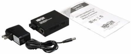 Gigabit Multimode Media Converter, 2km Distance, SC Connector