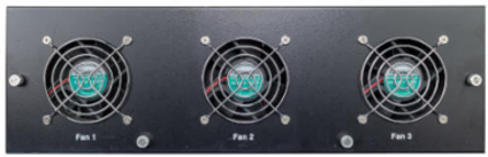 Media Converter Chassis, 12-Slot, 3U Rack Mount, for N784-H and N785-H Series, TAA