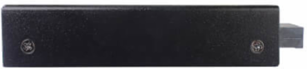 Hardened Gigabit Fiber Media Converter, RJ45/SC Multimode, -10 to 60C, 500 m, TAA