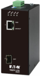 Hardened Gigabit Fiber to Ethernet Media Converter, RJ45/SFP, -10 to 60C, DC Power, TAA