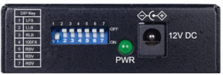 Hardened Gigabit Fiber to Ethernet Media Converter, RJ45/SFP, -10 to 60C, TAA
