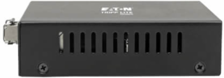 Gigabit Multimode Fiber to Ethernet Media Converter, PoE+, LC, International Power, 850 nm, 550 m