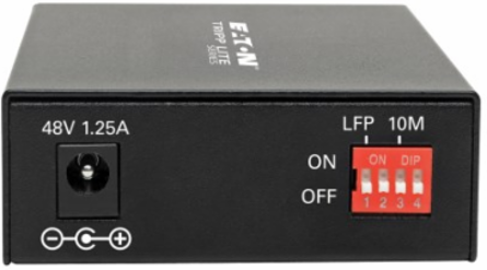 Gigabit Multimode Fiber to Ethernet Media Converter, PoE+, SC, International Power, 1310 nm, 2 km