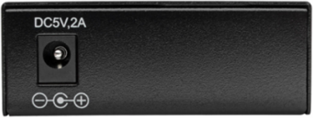 Gigabit Fiber to Ethernet Converter, 10/100/1000 Mbps, 2,000 m