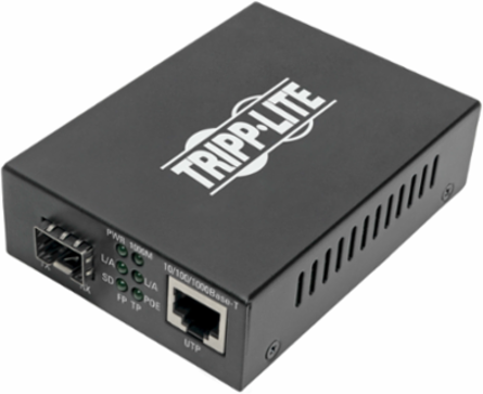 Gigabit SFP Fiber to Ethernet Media Converter, POE+, 10/100/1000 Mbps